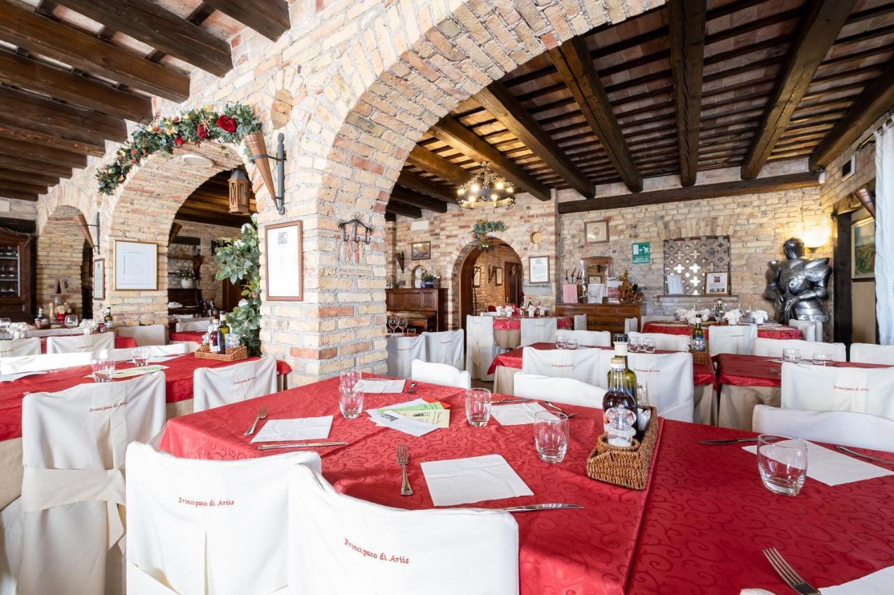 Hotel Principato Di Ariis Rivignano Exterior foto